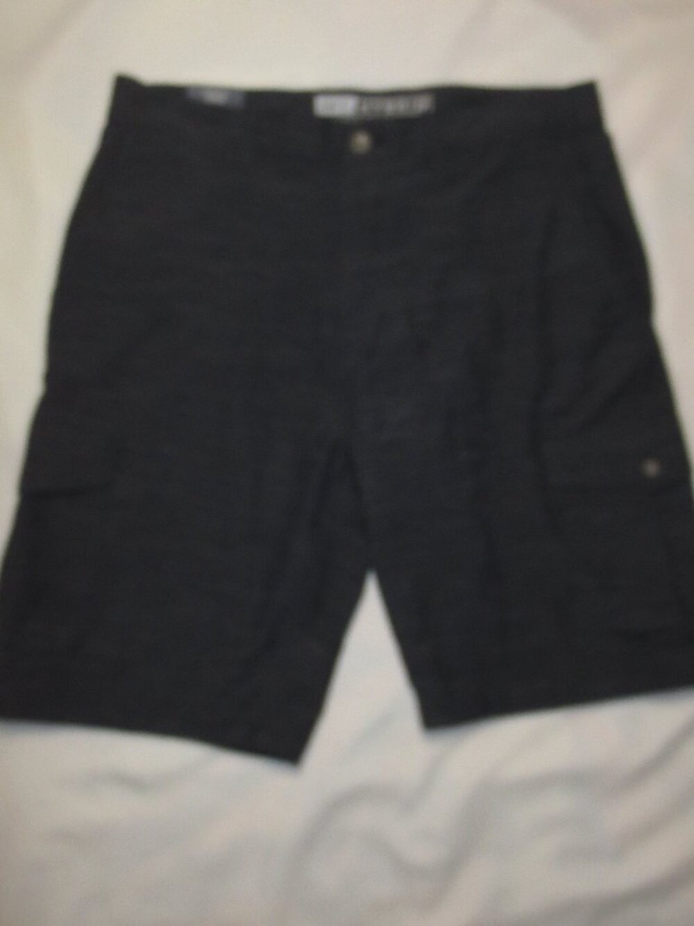 NWT BKE mens SHORTS gray CHUCK athletic fit BUCKLE hybrid SIZE 35